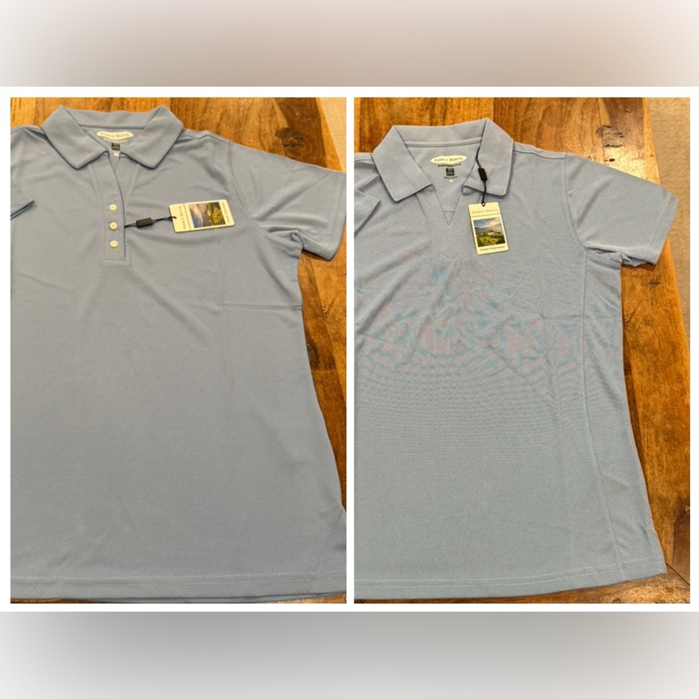 Pebble Beach golf polo x2